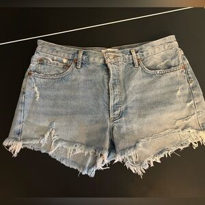 Agolde jean shorts